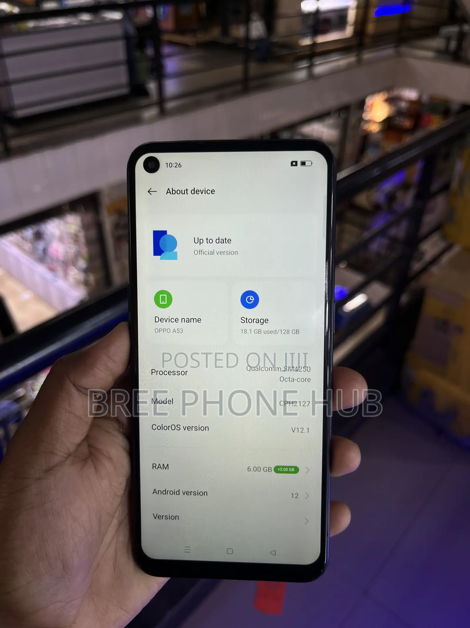 Oppo A53 128 GB Black