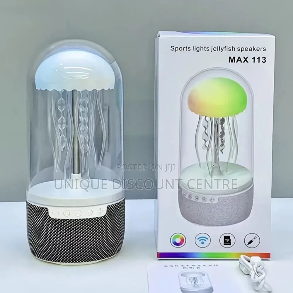 Jellyfish Led Speaker Lamp
