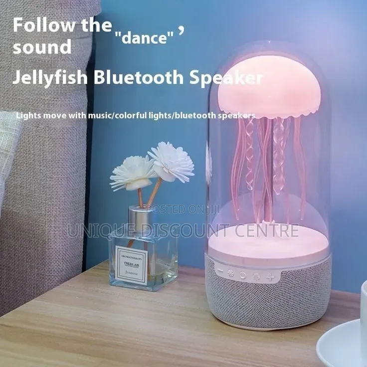 Jellyfish Led Speaker Lamp