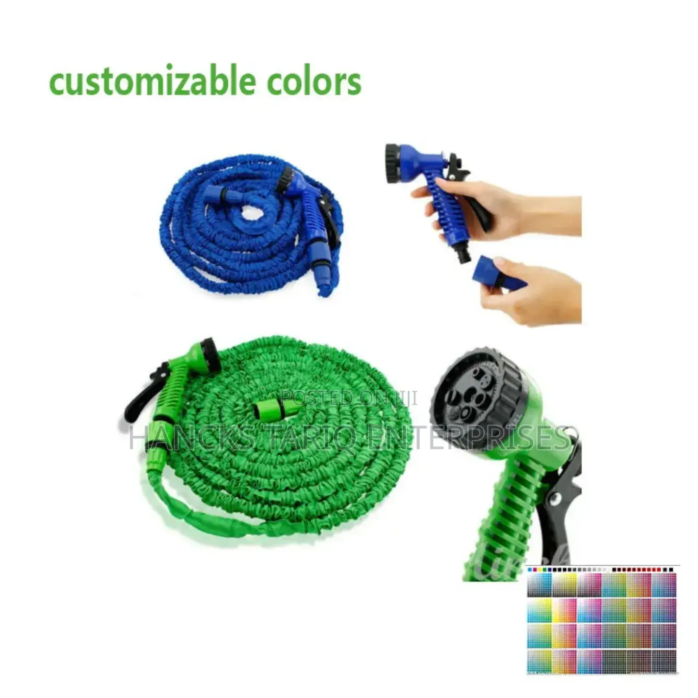 Magic Hose – 15m/50ft Expandable Garden Hose With 3x Expansion