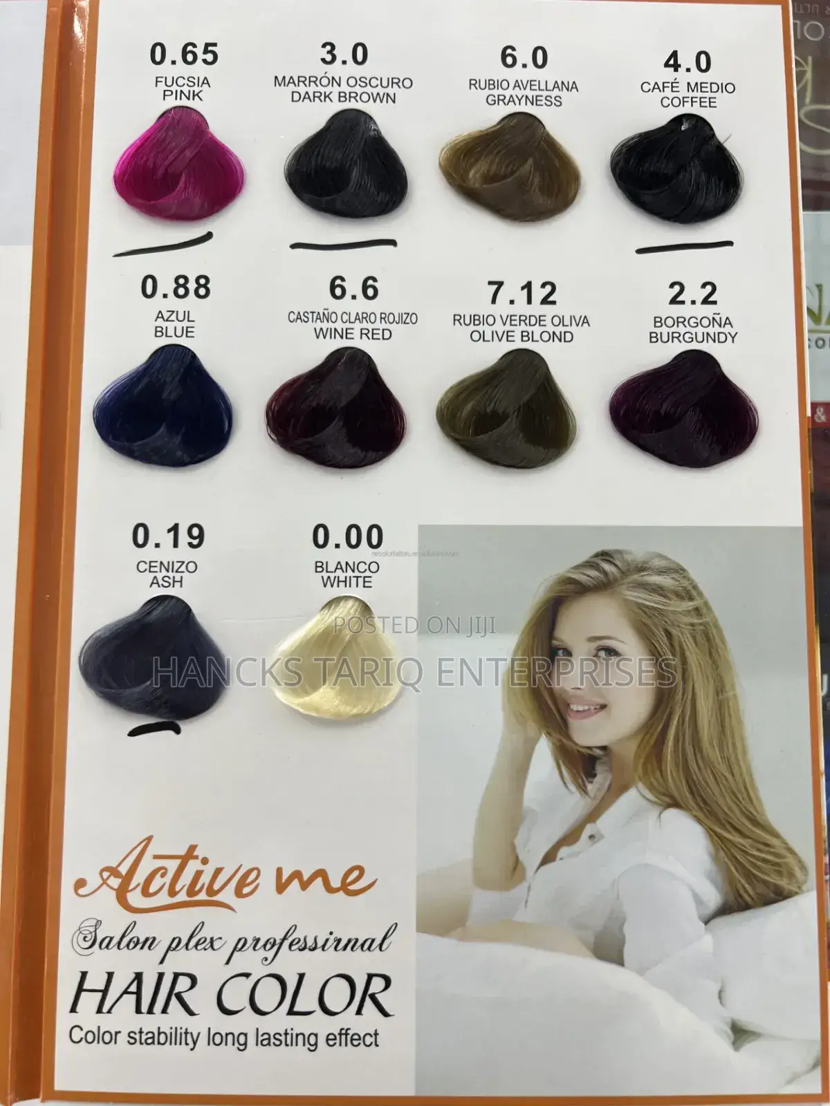 Active Me Hair Color Cream – Fast-Acting 10-Minute Dye