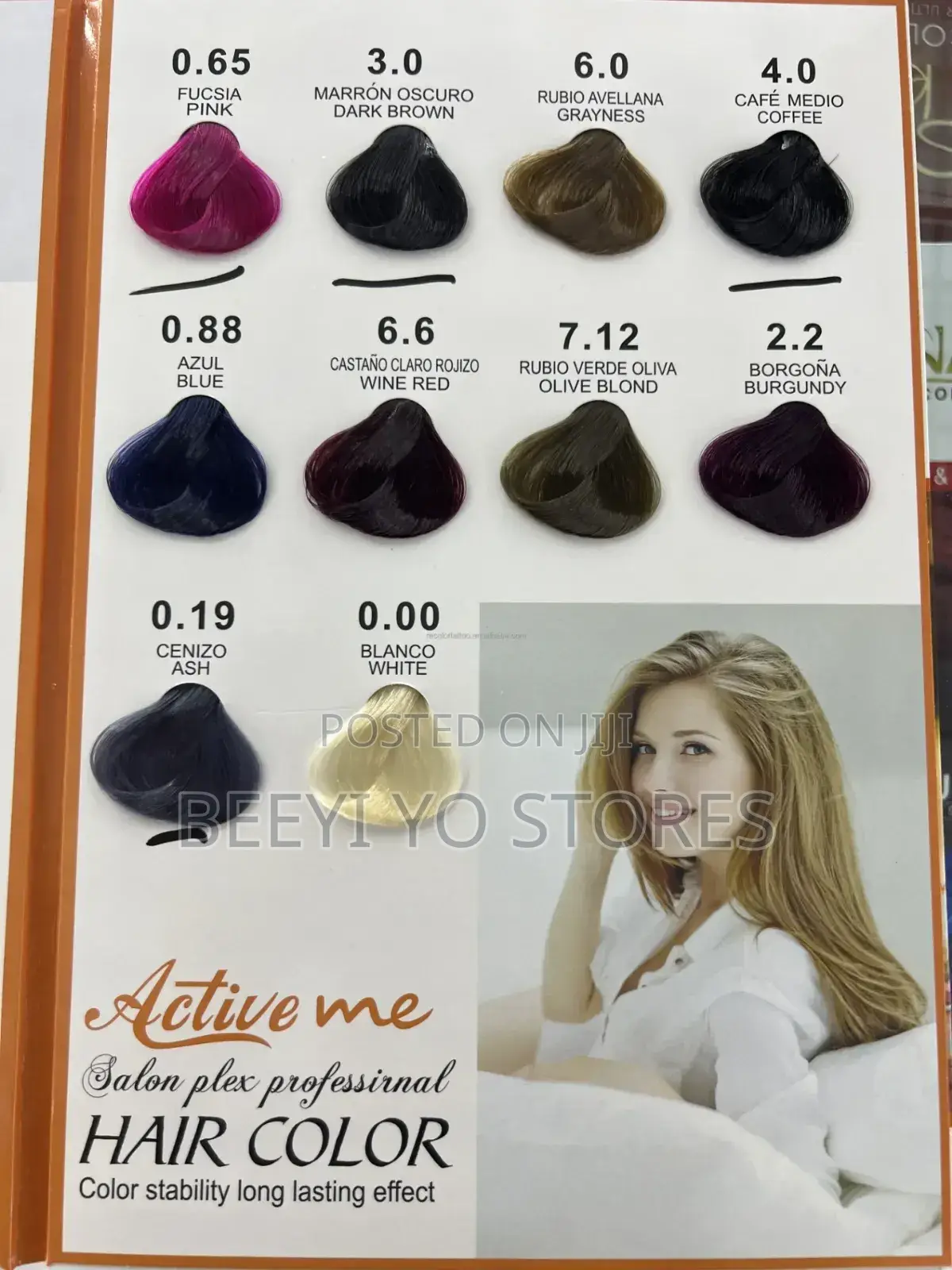Active Me Hair Color Cream – Fast-Acting 10-Minute Dye