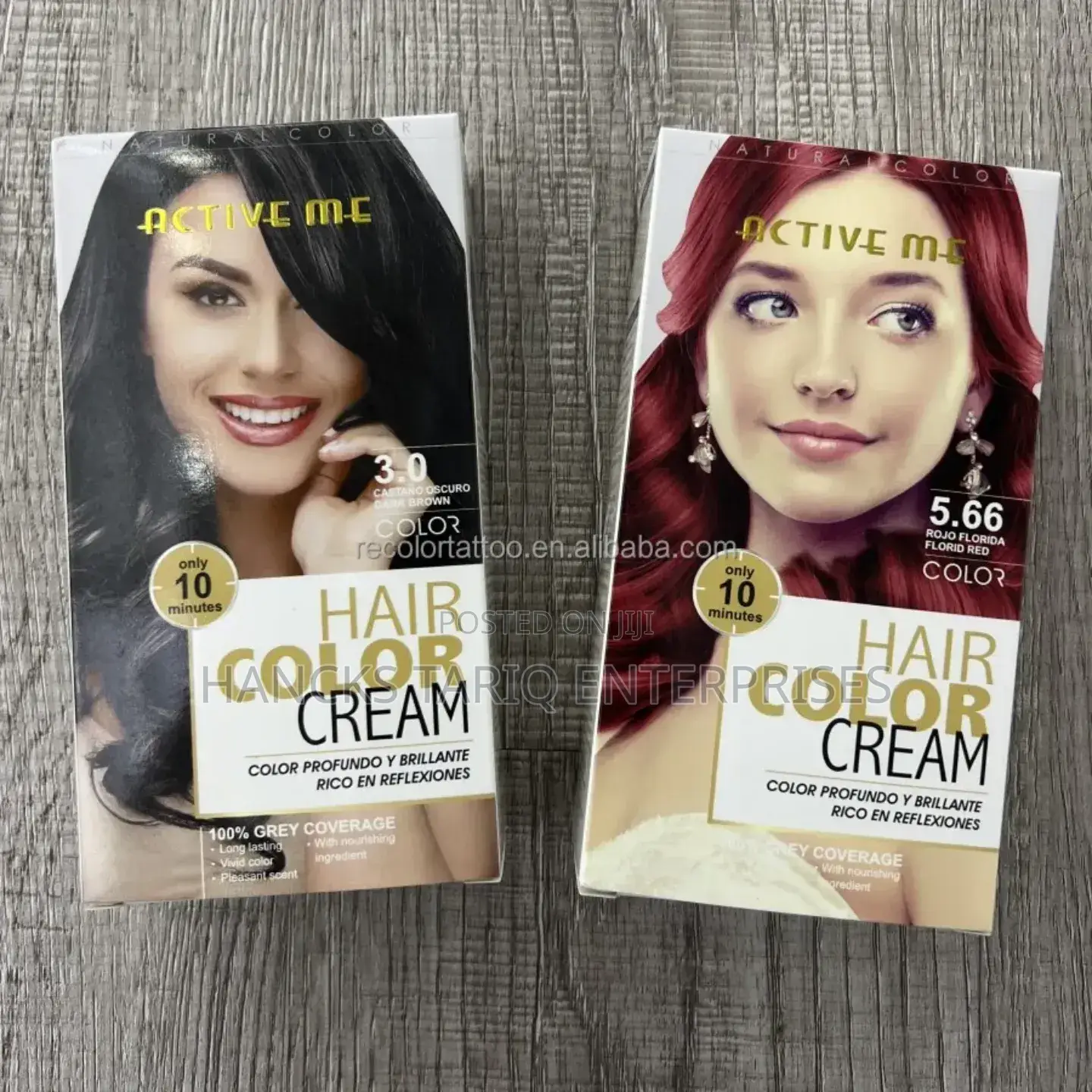 Active Me Hair Color Cream – Fast-Acting 10-Minute Dye