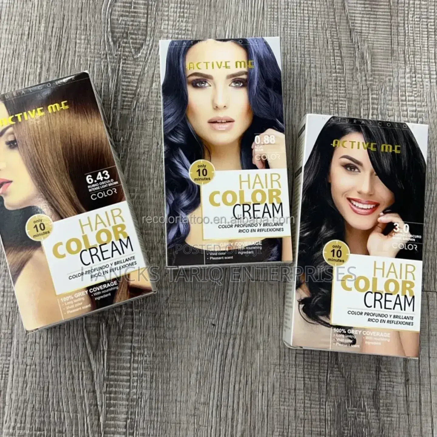 Active Me Hair Color Cream – Fast-Acting 10-Minute Dye