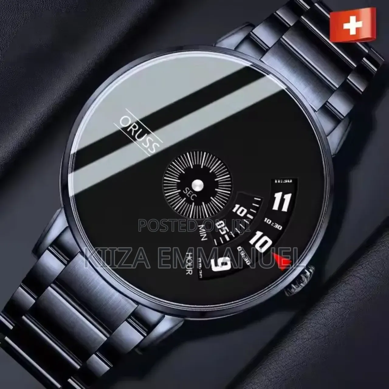 Oruss Or862 Men's Luxury Quartz Watch – 30m Water Resistant