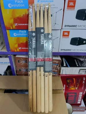 Yamaha Branded 7a Drum Sticks