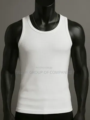 Brand New Men's Cotton Vests (3 Pieces Per Pack).