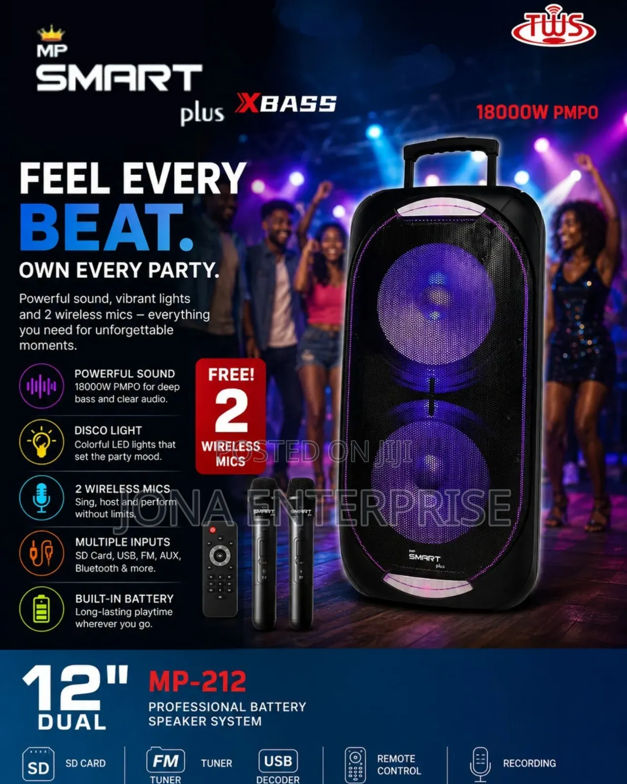 Smartplus Reachable Speaker Mp212