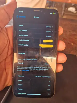 Apple iPhone X 64 GB Blue