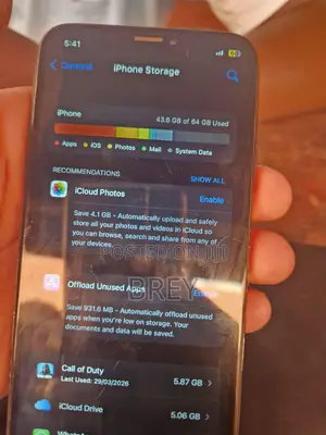 Apple iPhone X 64 GB Blue