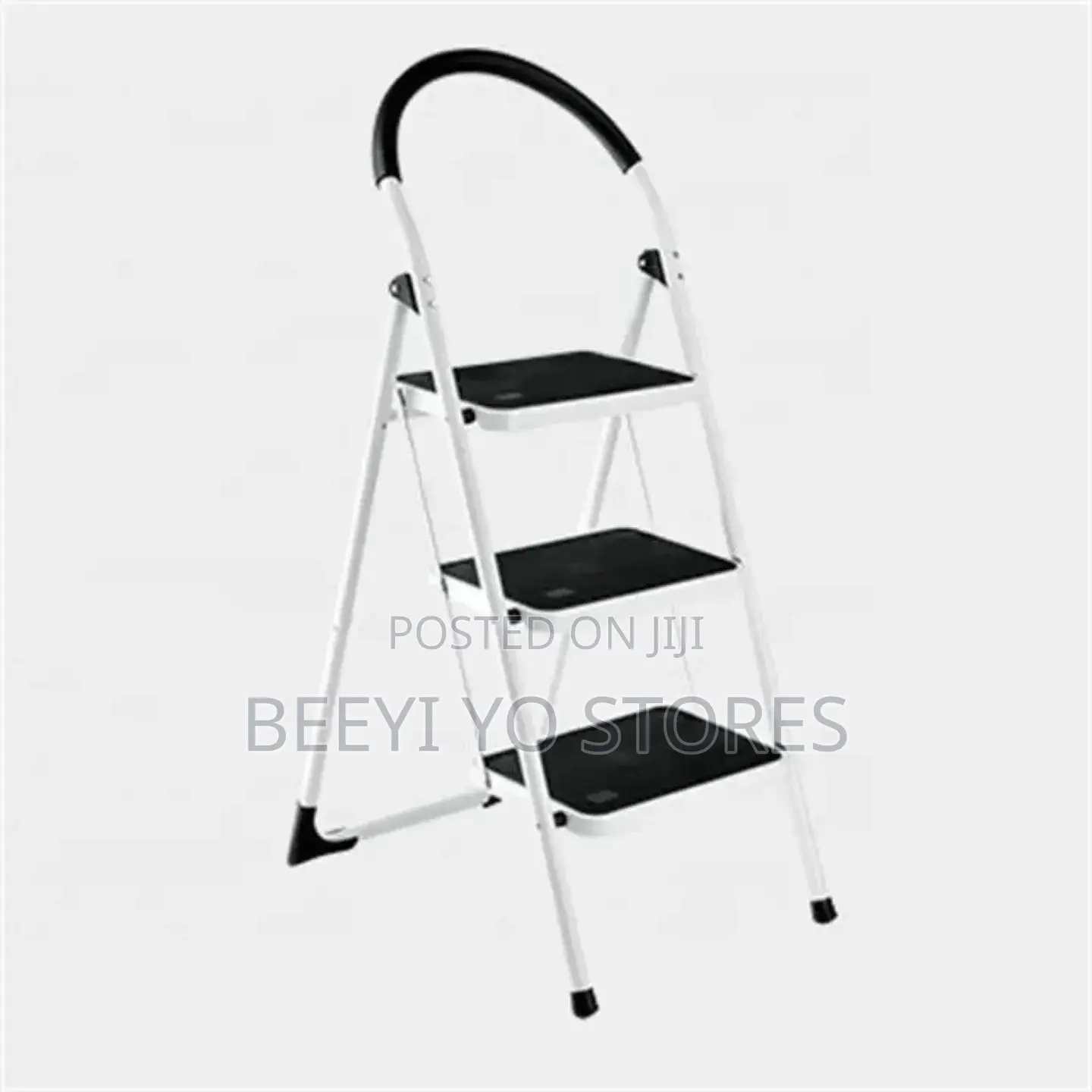 3-step Folding Stepladder – Portable Non-slip Household Ladder