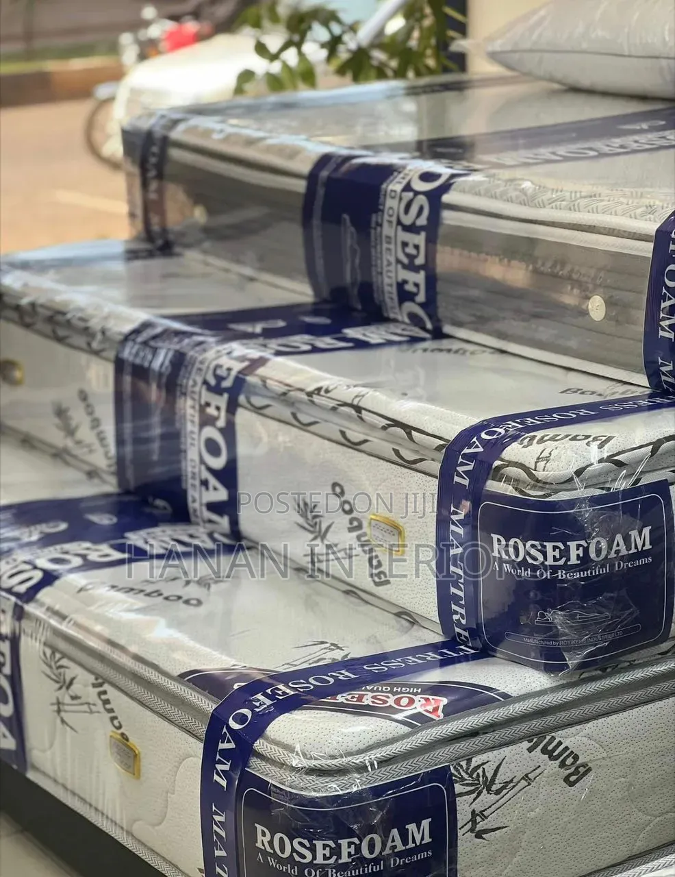 5x6/10inch Premium Roseform Spring Mattress