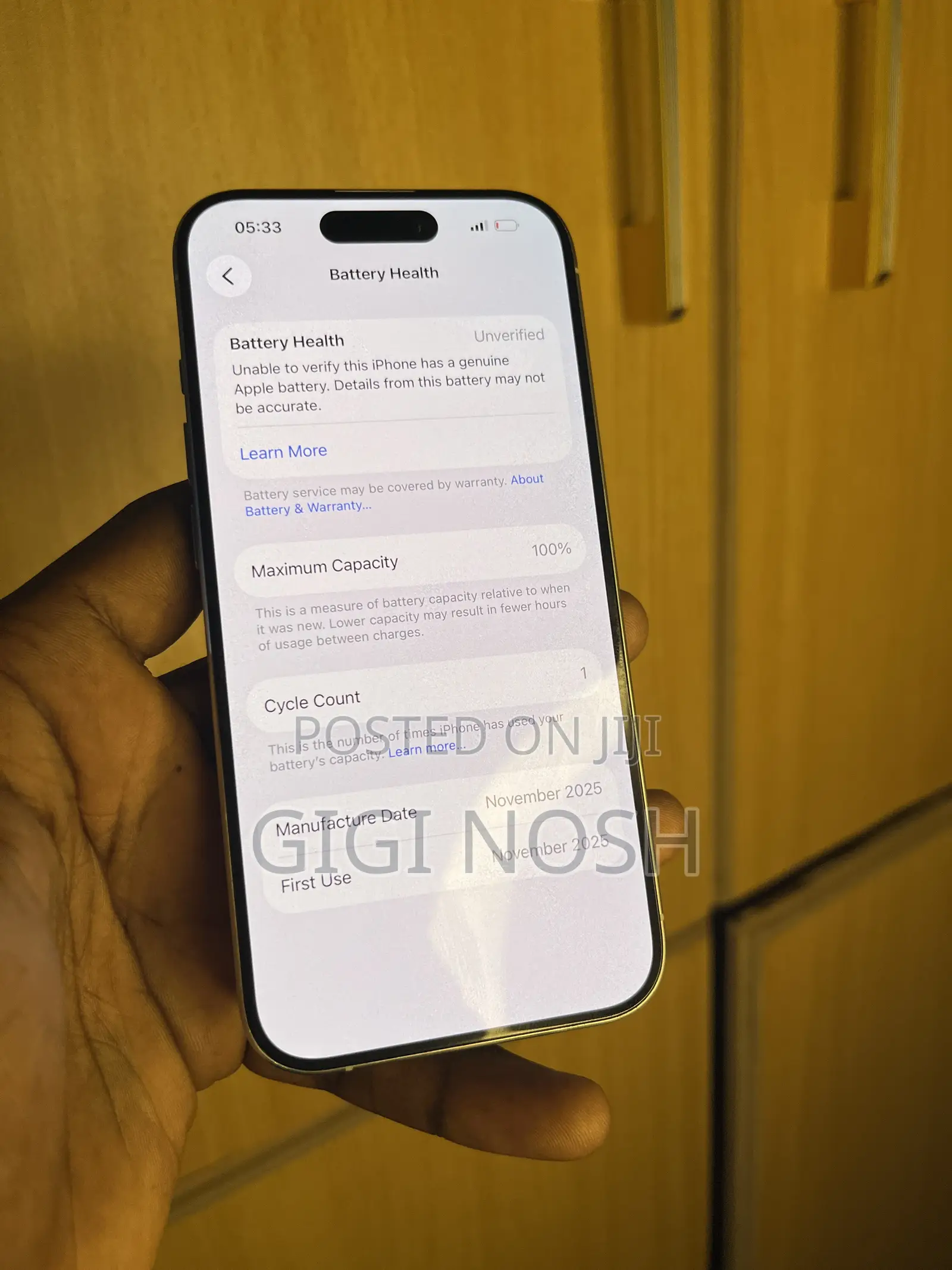 Apple iPhone 15 Pro 256 GB Gold