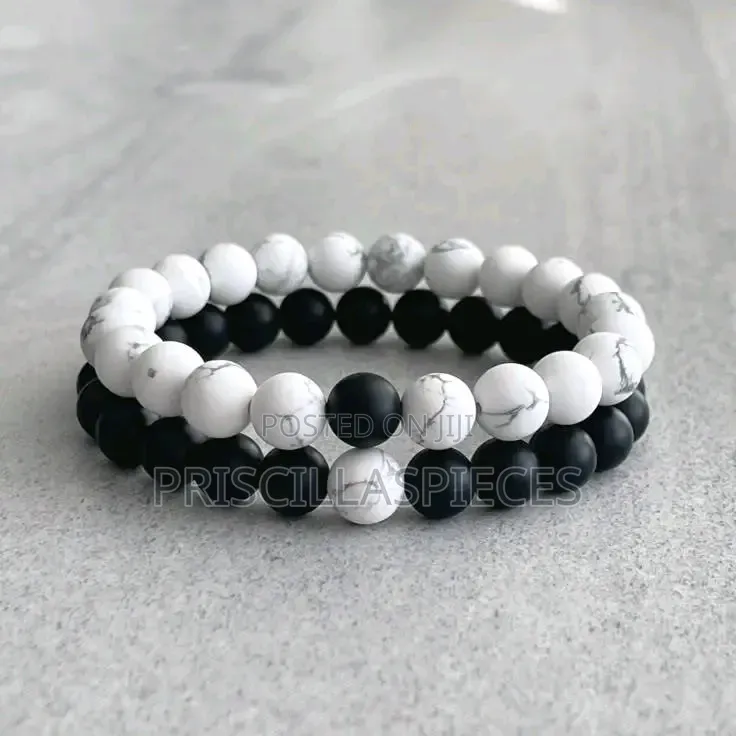 Tiger Eye And Howlite Bracelets