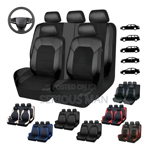 Universal Car Seat Covers Designed to Fit Most Vehicle Types.