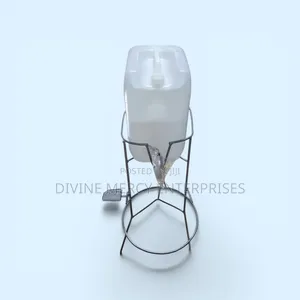 Plastic Jerrican Dispenser With Mental Stand