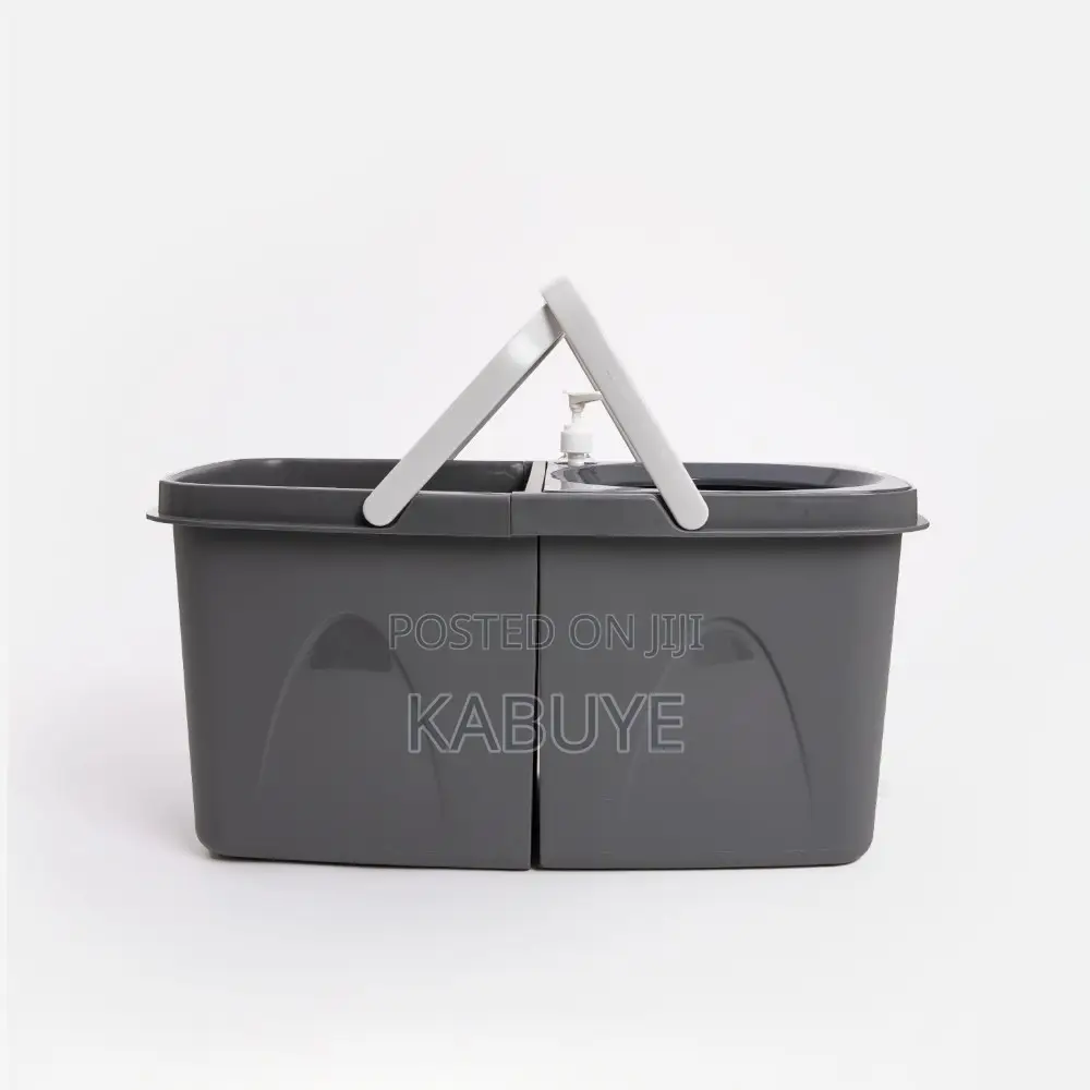 Plastic Double-Pail Cleaning Caddy