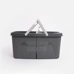 Plastic Double-Pail Cleaning Caddy