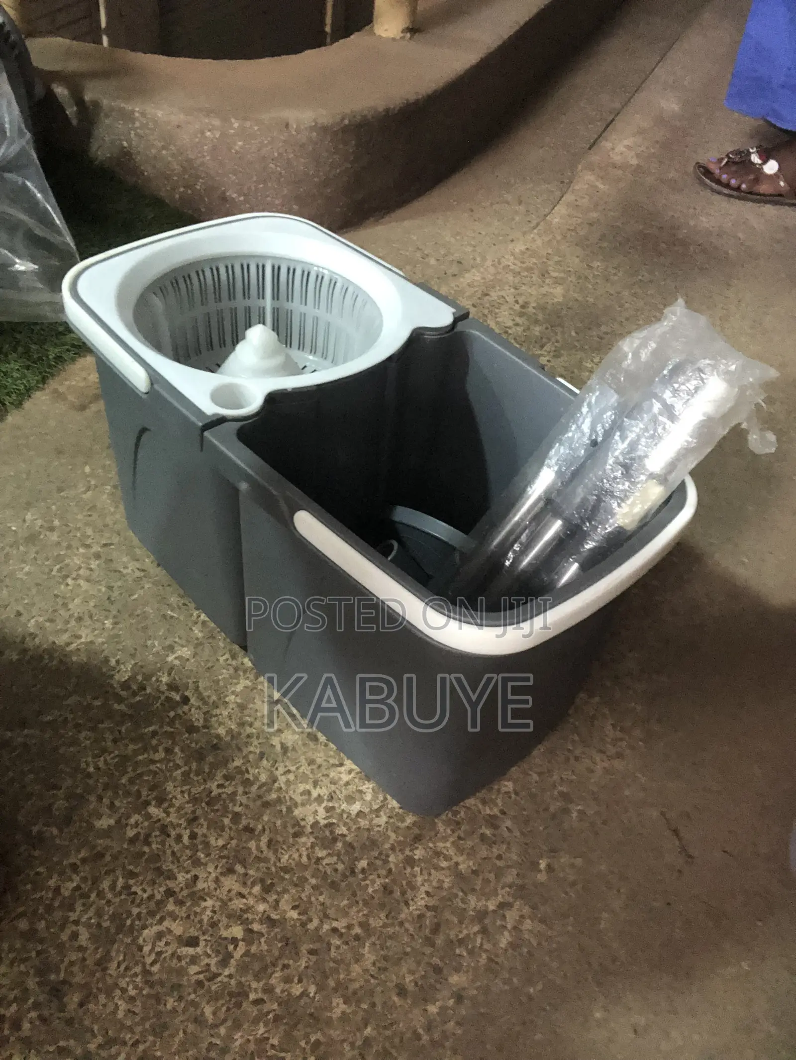 Plastic Double-Pail Cleaning Caddy