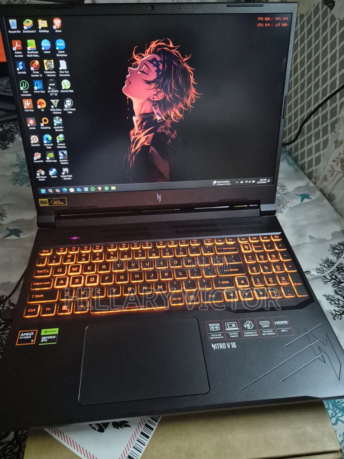 Laptop Acer 32GB AMD Ryzen 7 SSD 512GB