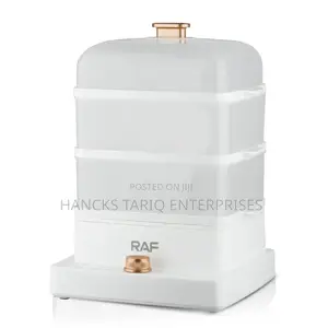 Raf 3-Layer Electric Food Steamer – 1200w Healthy Cooking Appliance