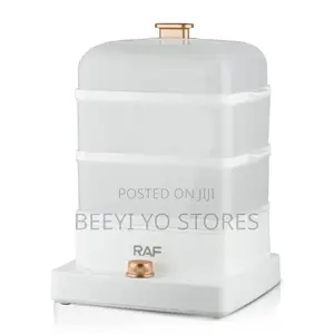 Raf 3-Layer Electric Food Steamer – 1200w Healthy Cooking Appliance