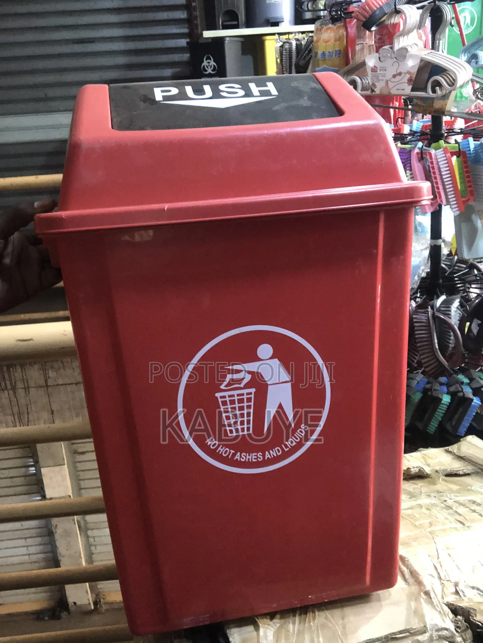 Generic 50l Plastic Outdoor Waste Bins