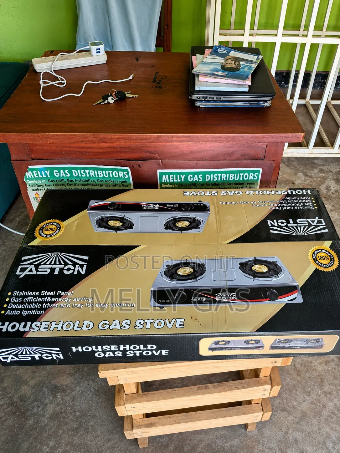 Gass Top Double Burner Gas Cooker
