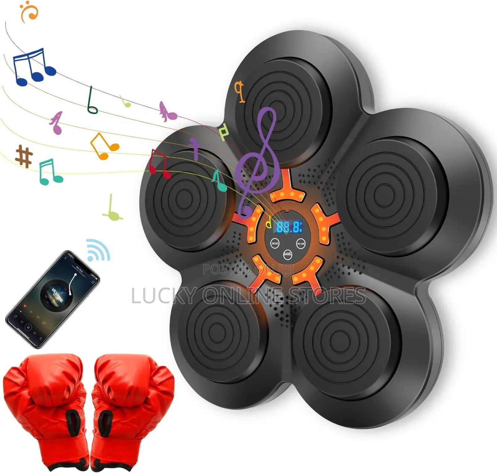 Wall Mounted Smart Music Boxing Machine
