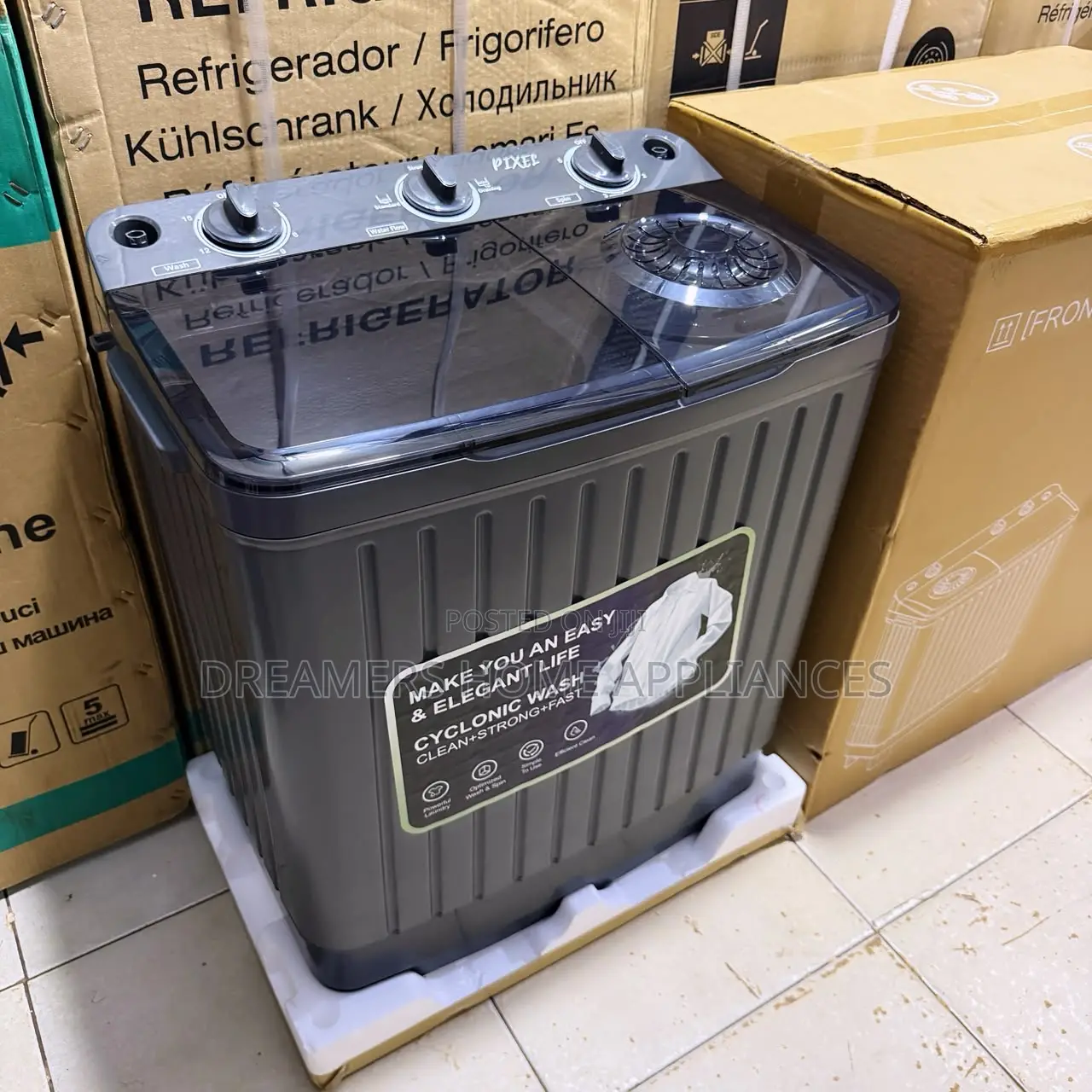 Pixel 6kg Twin Tub Washing Machine