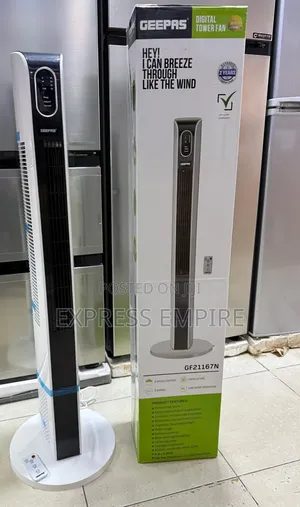 Geepas Tower Digital Tower Fan