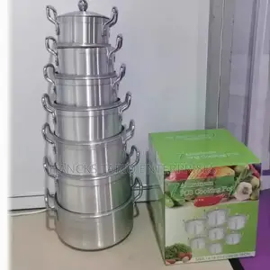 7pcs Aluminum Cooking Pots