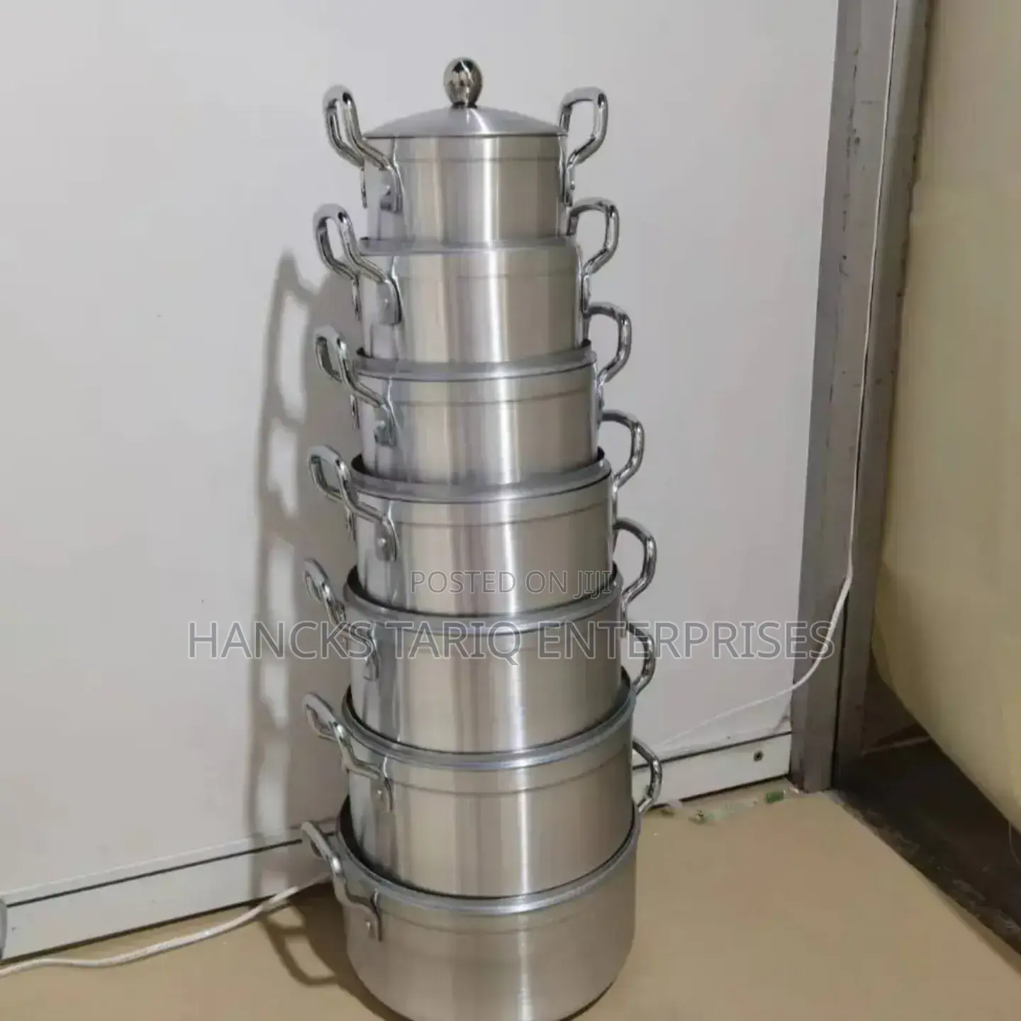 7pcs Aluminum Cooking Pots