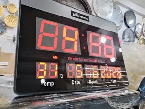 Large Digital Wall Led Clock