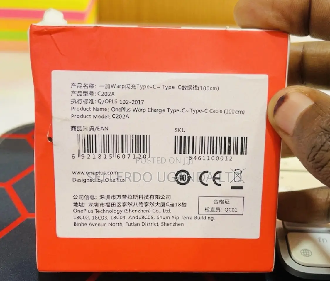 One Plus Usb -C Cable