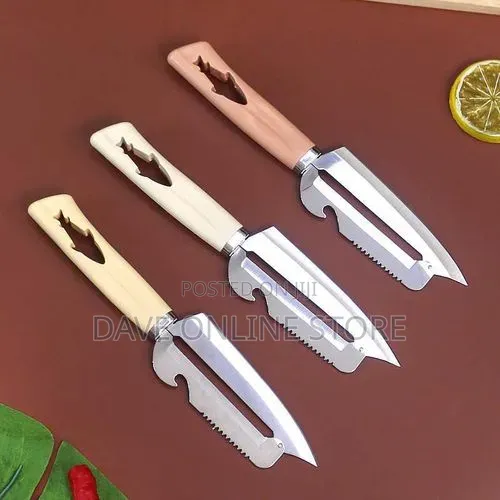 Vegetable Peeler, Fruit Slicer, Fish Scaler, Bottle Opener 
