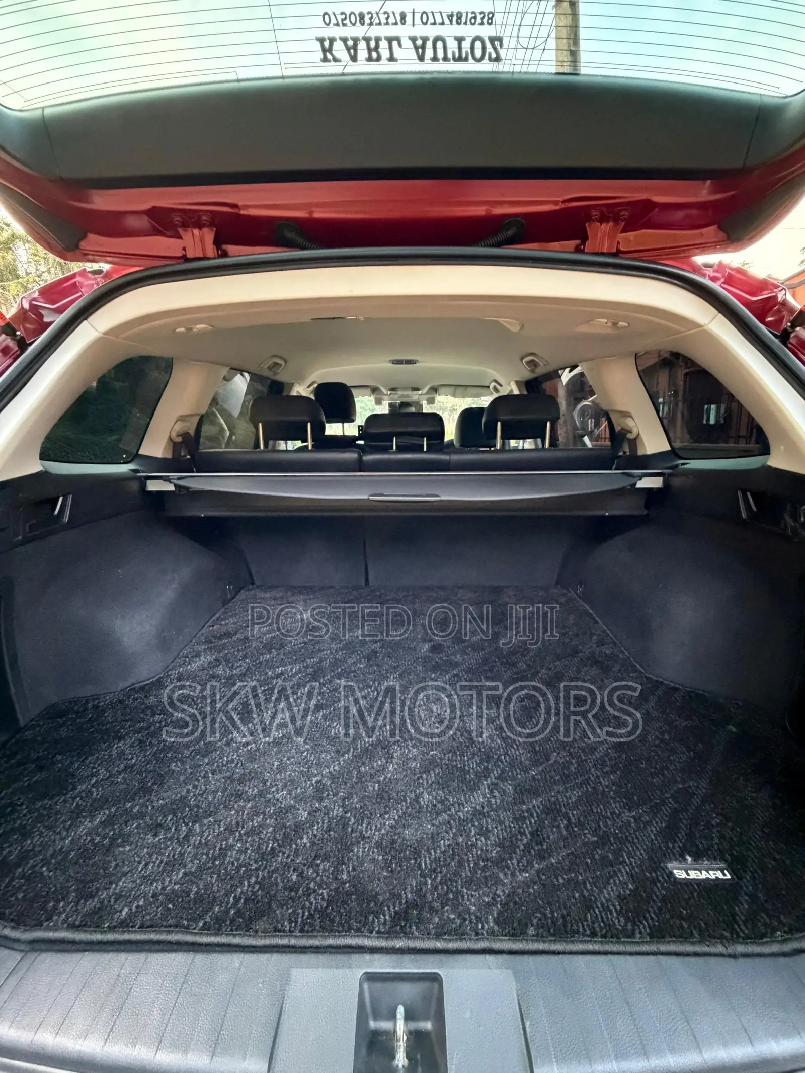 Subaru Outback 2011 Maroon