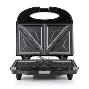 2 Slice Sandwich Maker Non Stick Surface Bread Toaster Baker