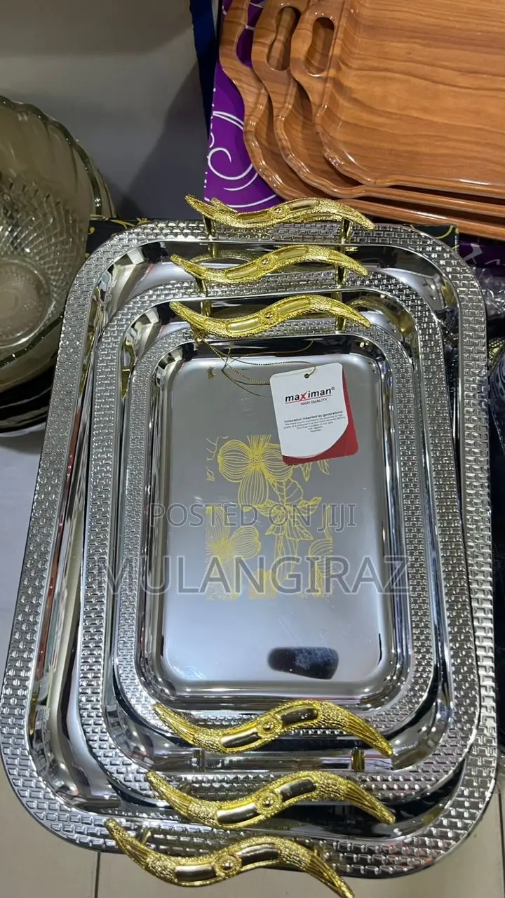 Steel Trays 3 PCS