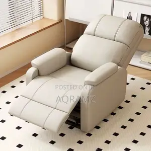 Manual Recliner Leather Sofa Chair (Single Seater)