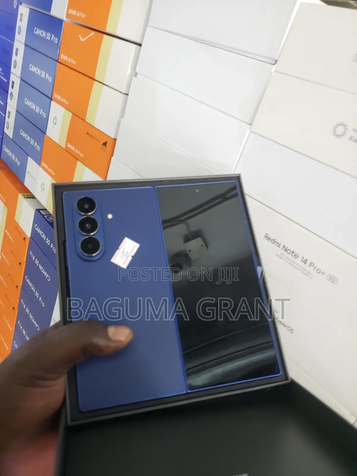 New Samsung Galaxy Z Fold7 256 GB Blue
