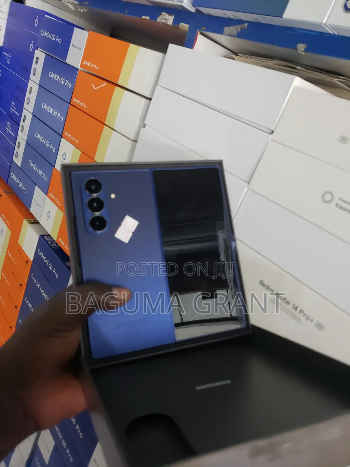 New Samsung Galaxy Z Fold7 256 GB Blue