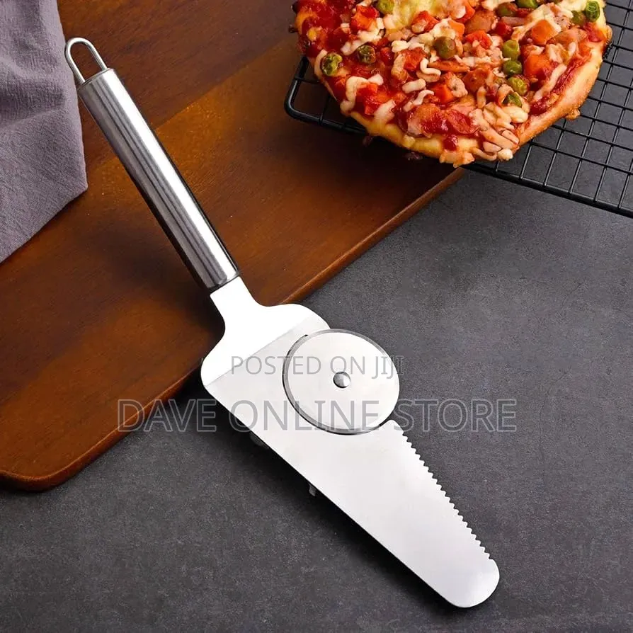 Pizza Wheel Cutter Super Sharp 2 in 1 Single Wheel