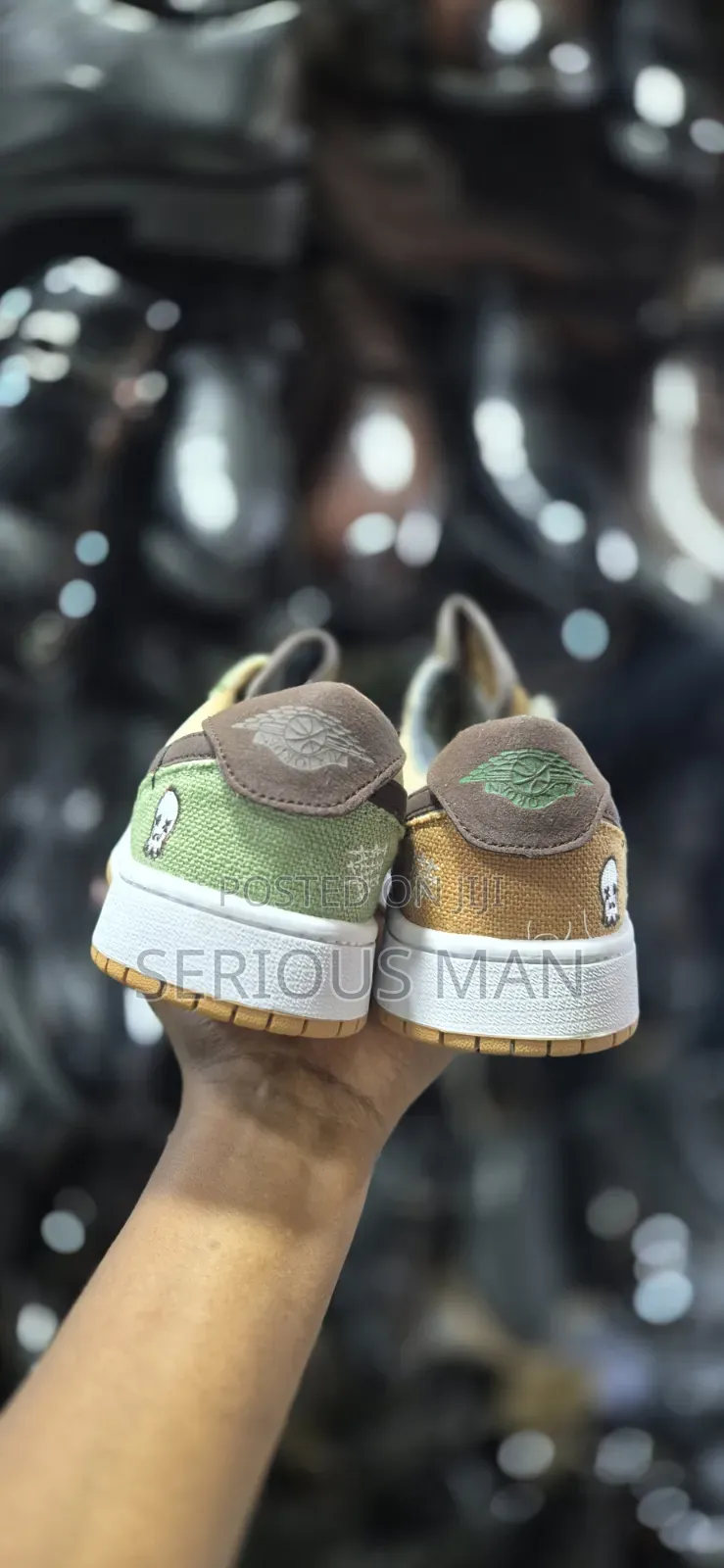 Air Jordan 1 Retro Low Og Zion Williamson Voodoo.