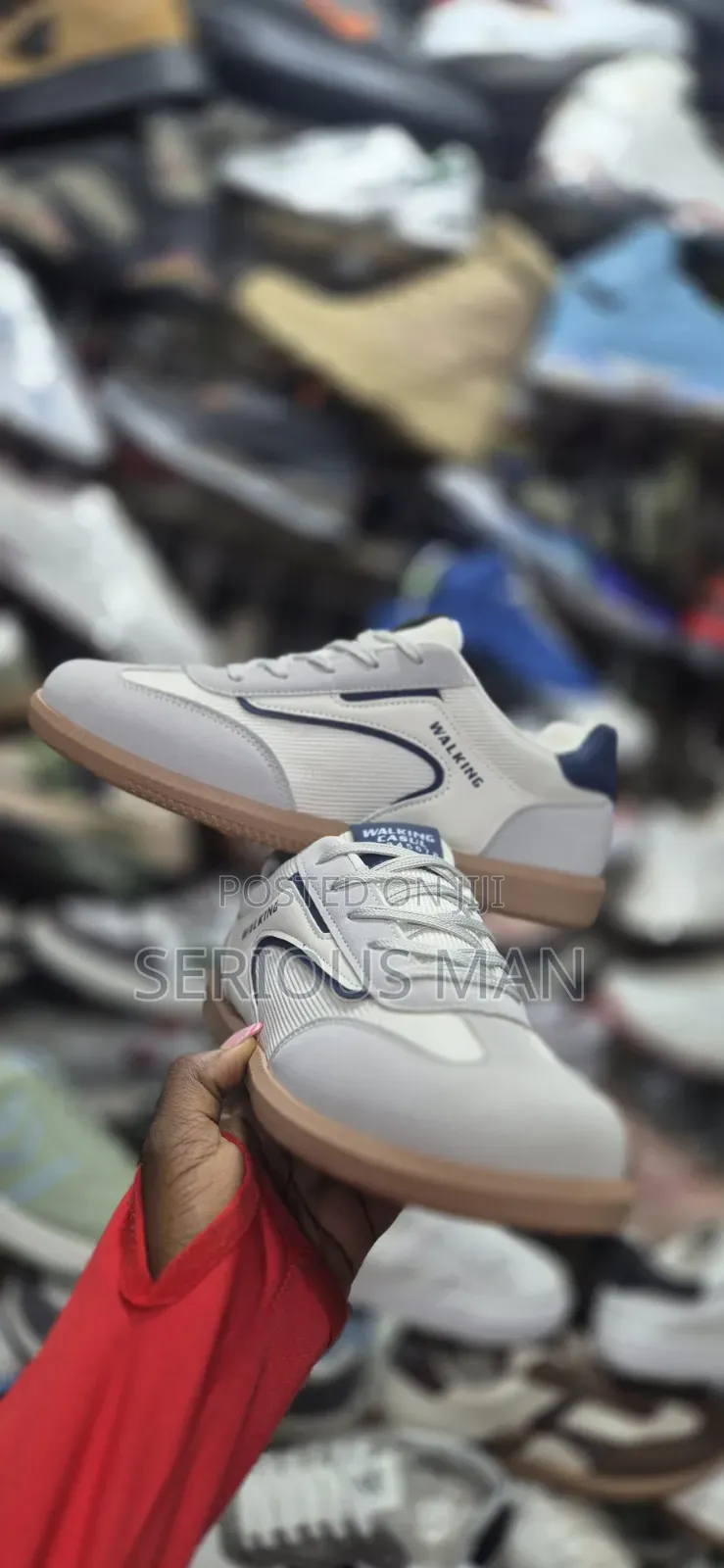 Walking Casual" Retro Lifestyle Sneakers