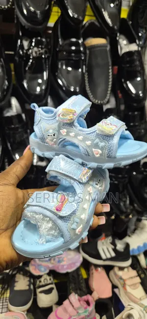 White And Pink Sanrio Character Themed Children's Sandals