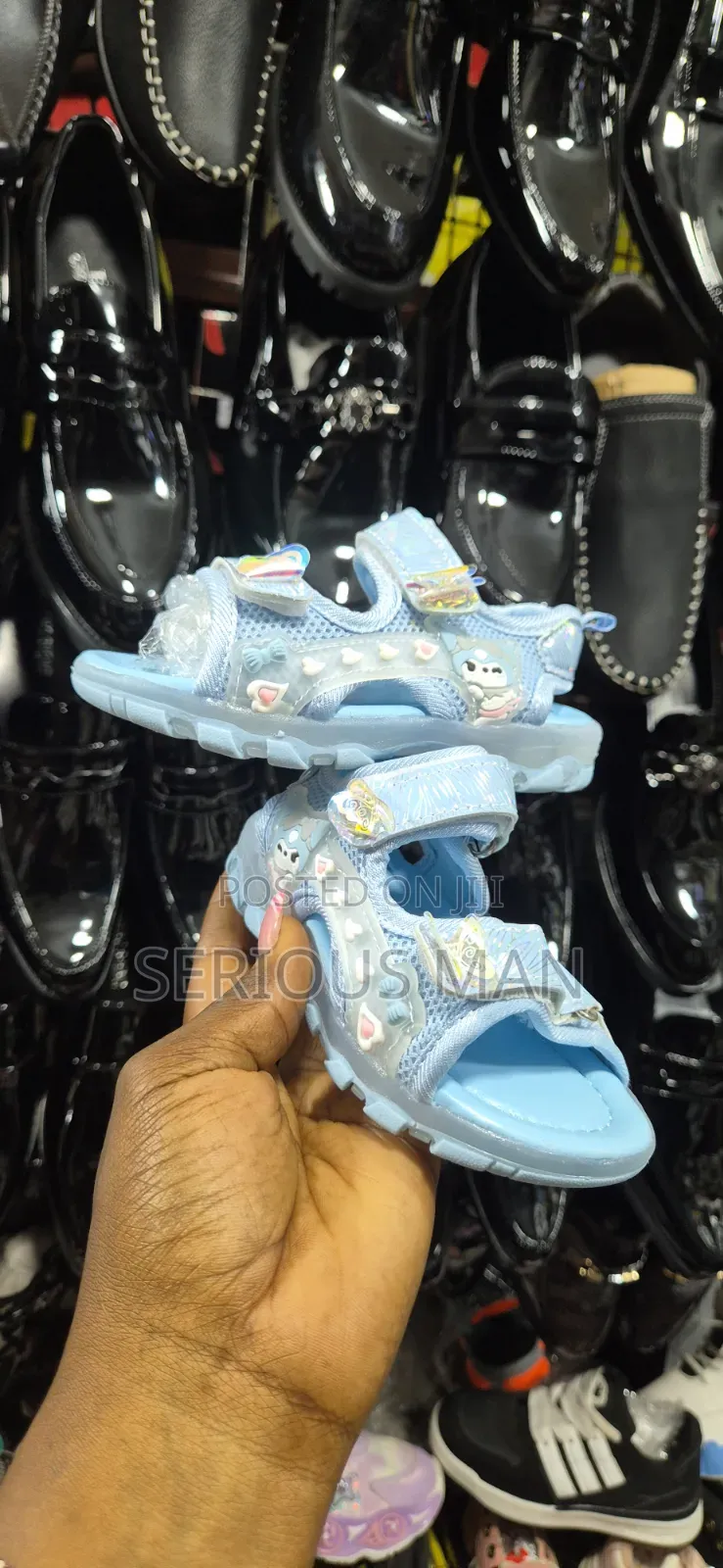 White And Pink Sanrio Character Themed Children's Sandals