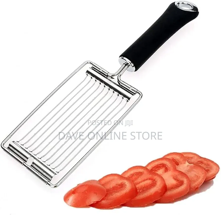 Luncheon Meat Cutter Stainless Steel Ham Fruit Tomato Slicer