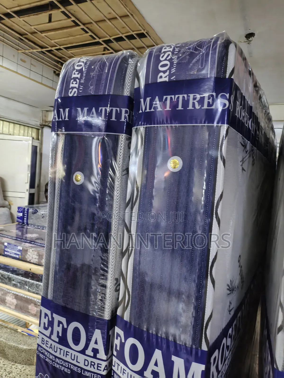 6x6/12inches Premium Spring Mattress-Roseform