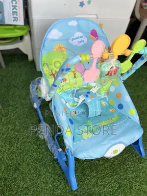 Baby Rocker Soft Infant to Toddler – Silver Cloud Rocking Seat